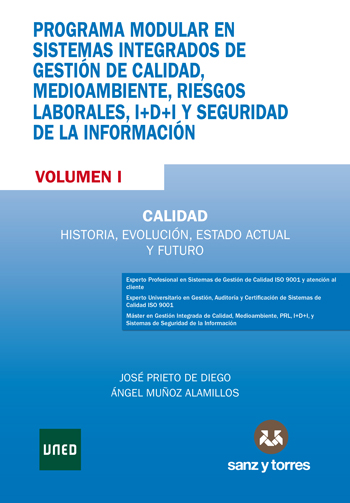 Máster en gestión integrada de calidad, medioambiente, PRL, I-D+I y sistemas de seguridad de la información (10 VOLUMENES)